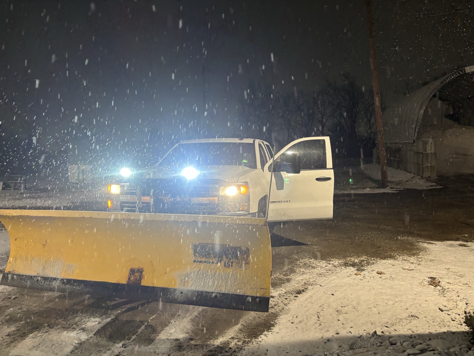Snow and ice removal service in Greater Cincinnati